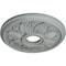 Ekena Millwork Edinburgh Ceiling Medallion (Canopies up to 5 1/8"), 18 1/8"OD x 3 1/2"ID x 2 3/4"P, Primed White CM18ED1 - alternate 3